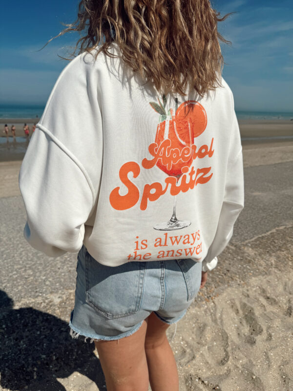 Sweatshirt APEROL SPRITZ – Image 2