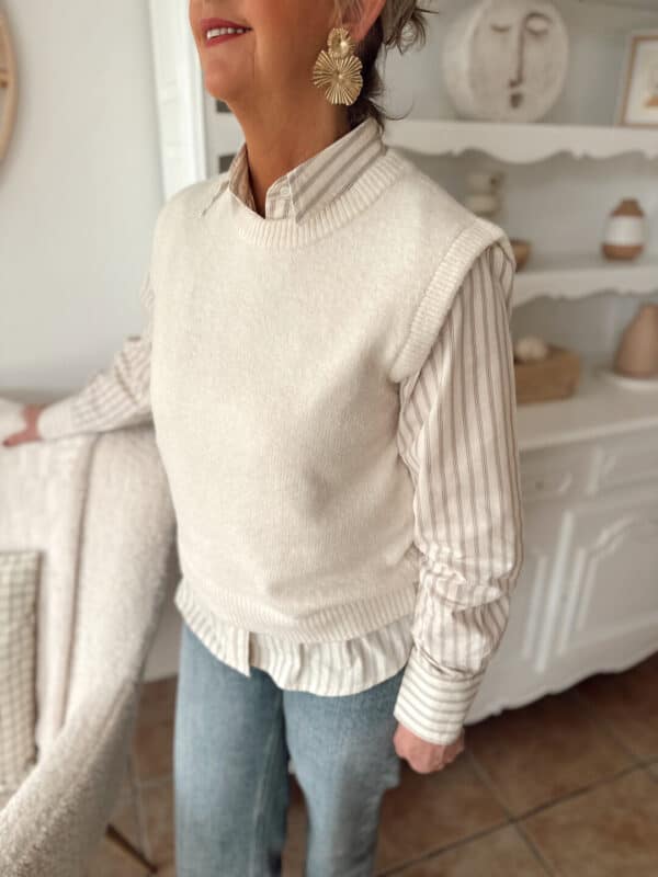 Pull sans manches Louise – Image 2