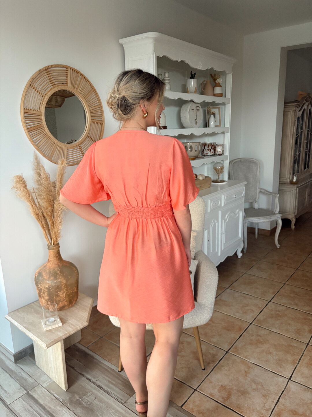 Robe Lya terracotta – Image 2